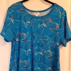 LuLaRoe Carly Dress Sz Small